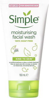Simple Moisturising Kind To Skin Facial Wash 150ml